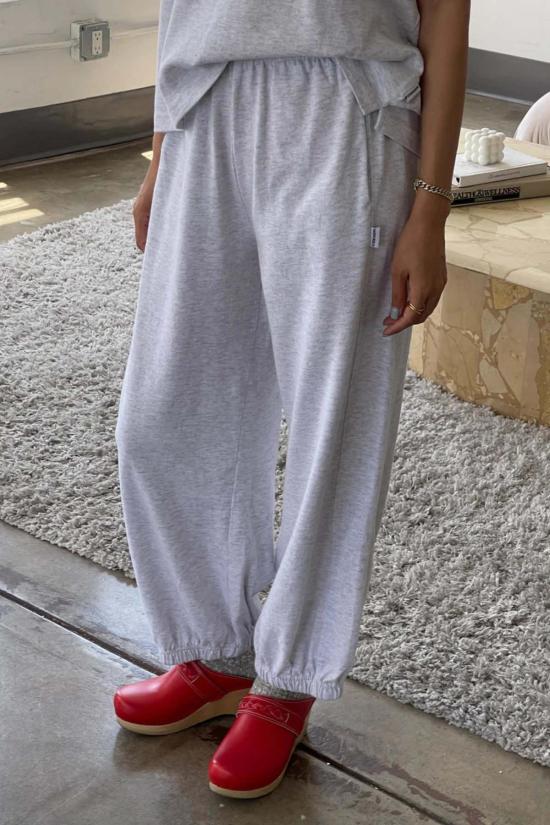  르 본 숍 스트레이트 팬츠 르 봉샵 벌룬 팬츠 아이스 그레이 - Le Bon Shoppe