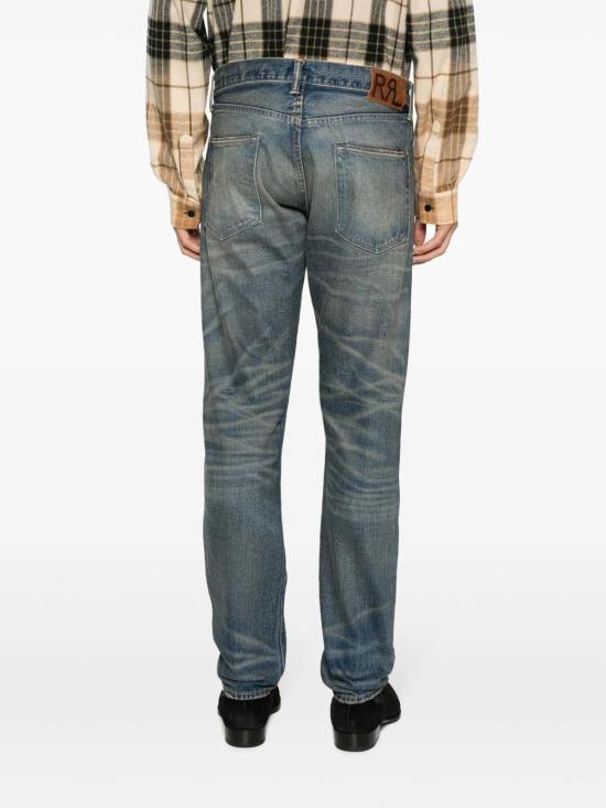  더블알엘 데님 팬츠 RRL 슬림핏 셀비지 진 요세미티 - RRL