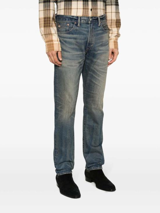  더블알엘 데님 팬츠 RRL 슬림핏 셀비지 진 요세미티 - RRL