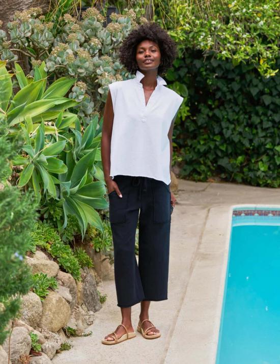  프랭크 앤 에일린 스트레이트 팬츠 프랭크 앤 아일린 페니 패치 포켓 스웨트팬츠 영국 왕립 해군 - FRANK & EILEEN