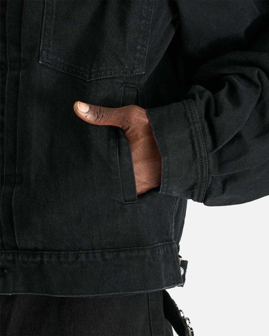  시몬로샤 데님 자켓 시몬 로샤 퍼프 슬리브 데님 재킷 - SIMONE ROCHA