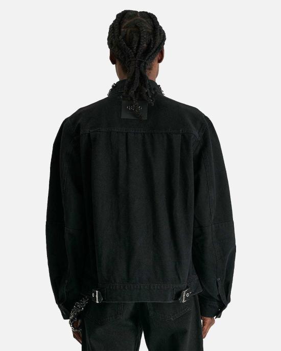  시몬로샤 데님 자켓 시몬 로샤 퍼프 슬리브 데님 재킷 - SIMONE ROCHA