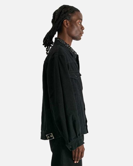  시몬로샤 데님 자켓 시몬 로샤 퍼프 슬리브 데님 재킷 - SIMONE ROCHA