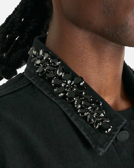  시몬로샤 데님 자켓 시몬 로샤 퍼프 슬리브 데님 재킷 - SIMONE ROCHA