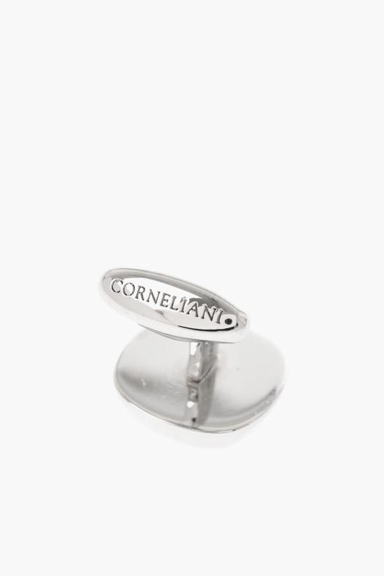  꼬르넬리아니 커프스 링크/타이 홀더 87TG01 1120534 028 Silver - CORNELIANI