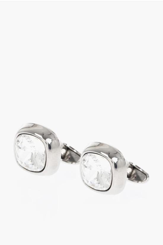  꼬르넬리아니 커프스 링크/타이 홀더 87TG01 1120534 028 Silver