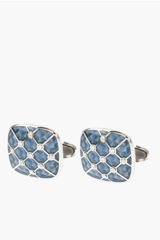  꼬르넬리아니 커프스 링크/타이 홀더 71TG45 3120538 001 Light blue