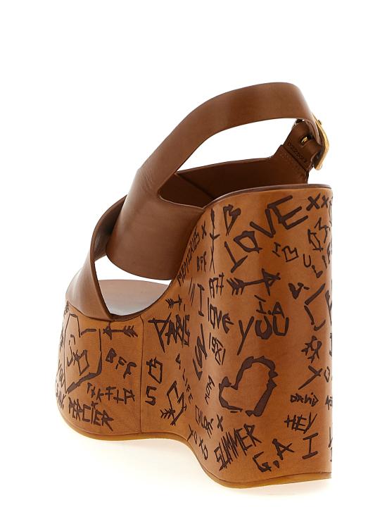 25FW 끌로에 슈즈 CHC24A02YLU27T Brown - CHLOE