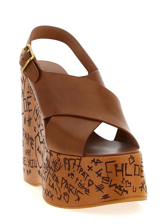 25FW 끌로에 슈즈 CHC24A02YLU27T Brown - CHLOE