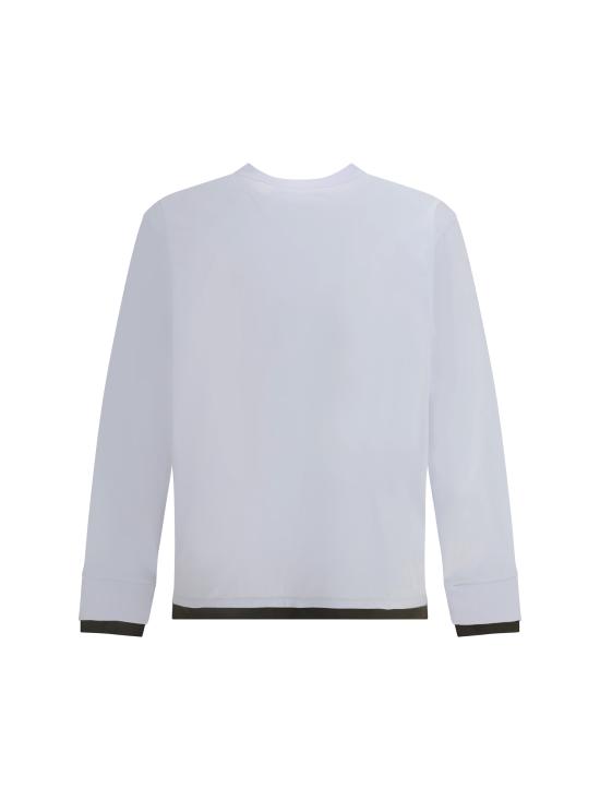 25FW 사카이 긴팔 티셔츠 2503795M 101 WHITE - SACAI