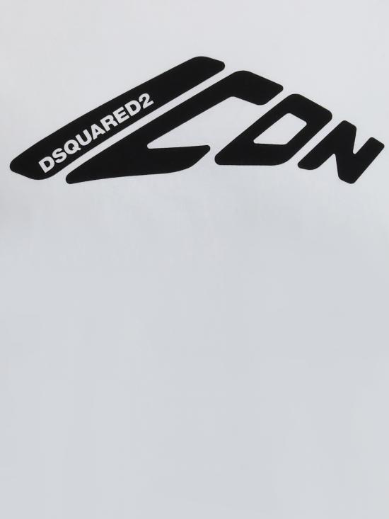 25FW 디스퀘어드2 반팔 티셔츠 S79GC0116D20020 100 WHITE - DSQUARED2