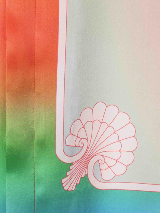 25FW Casablanca Silk Shirts Re-Edit 반팔 셔츠 MPF25SH003 09SATIN LUCID DREAMS Multicolor - CASABLANCA