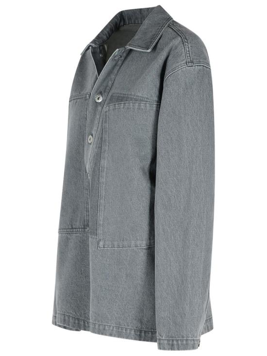 25FW JW앤더슨 탑 DS0015 PG1837906 GREY - JW ANDERSON
