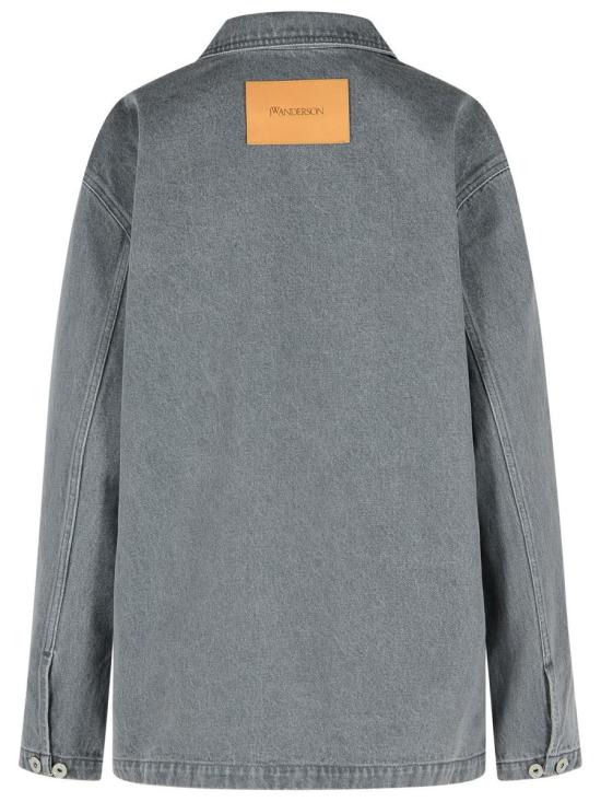25FW JW앤더슨 탑 DS0015 PG1837906 GREY - JW ANDERSON