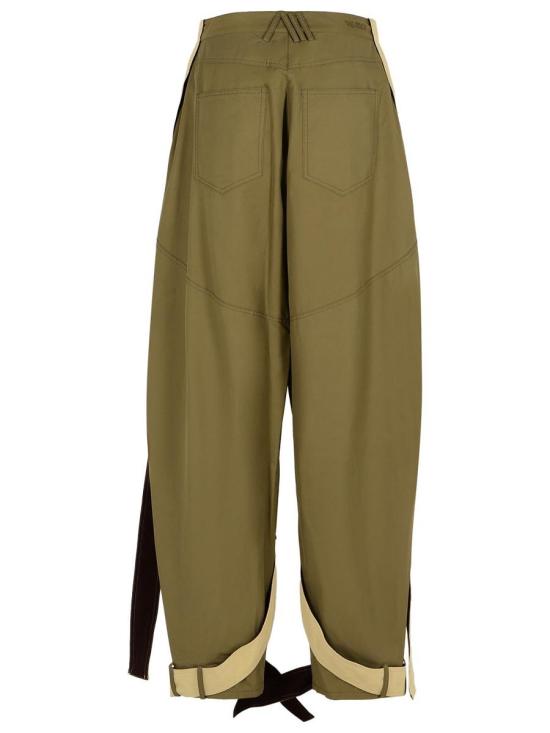 25FW 디 아티코 스트레이트 팬츠 251WCP00270 CCC118AA081 GREEN - THE ATTICO