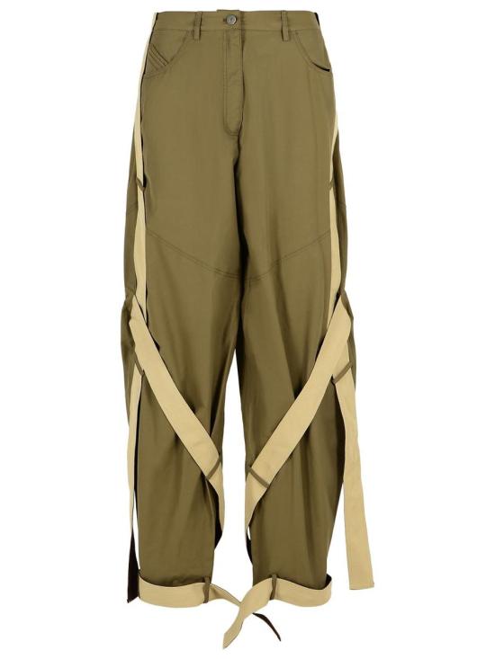 25FW 디 아티코 스트레이트 팬츠 251WCP00270 CCC118AA081 GREEN