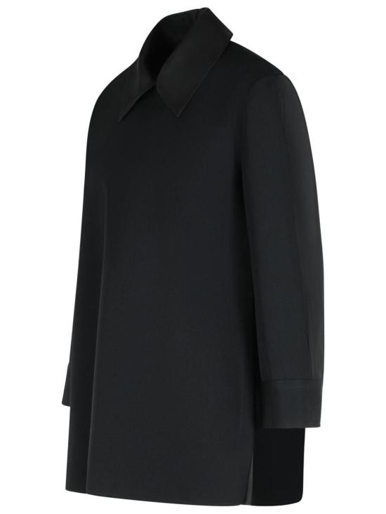 25FW 질샌더 블라우스 J02NC0277 J40002001 Black - JIL SANDER