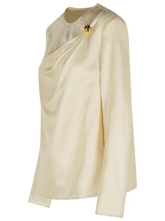 25FW 루루 드 세종 블라우스 AZAEIVORY Beige - LOULOU DE SAISON