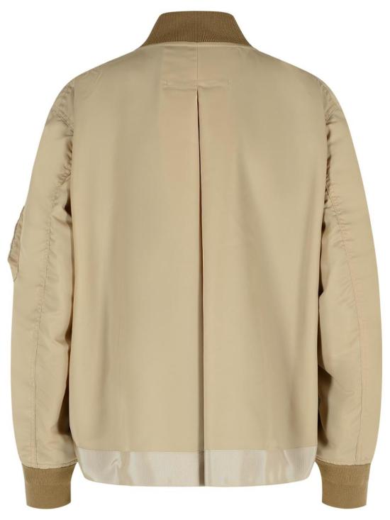 25FW 사카이 봄버 자켓 SCW 201651 Beige - SACAI
