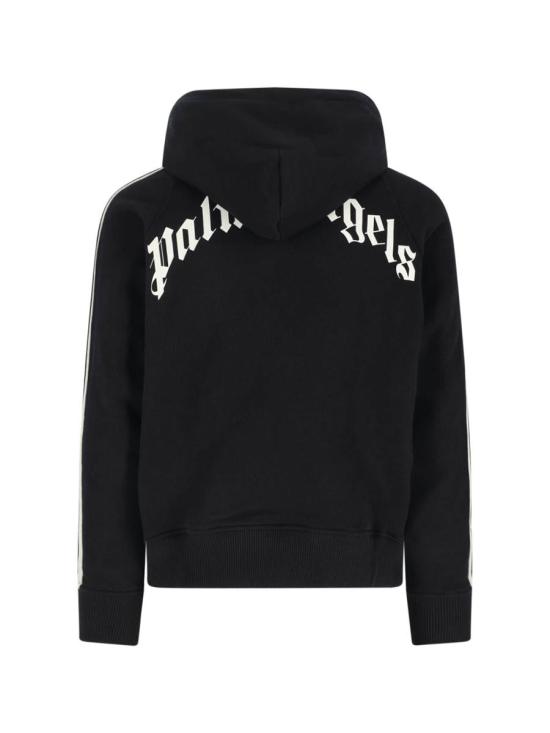 25FW 팜앤젤스 후드 티셔츠 PMBB17HF25FLE0011003 Black - PALM ANGELS