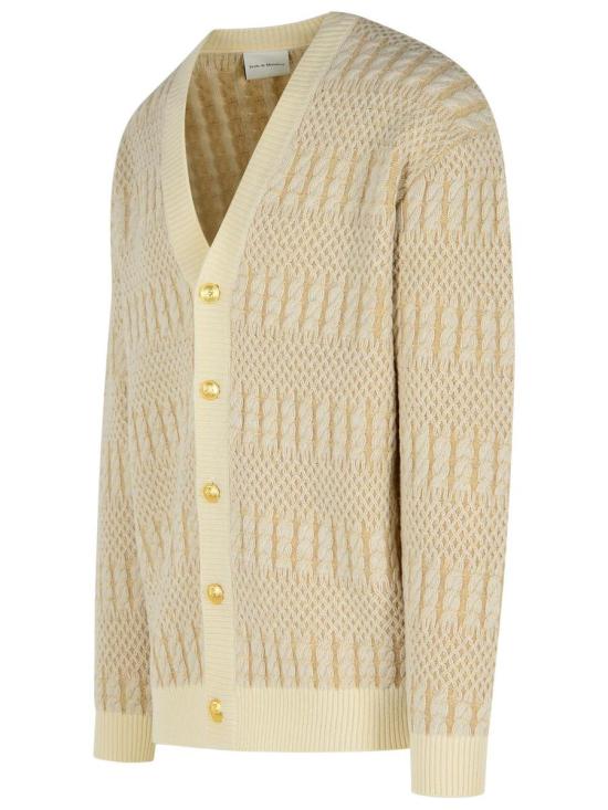25FW 드롤드무슈 가디건 H CA160 WO018OW Beige - DROLE DE MONSIEUR