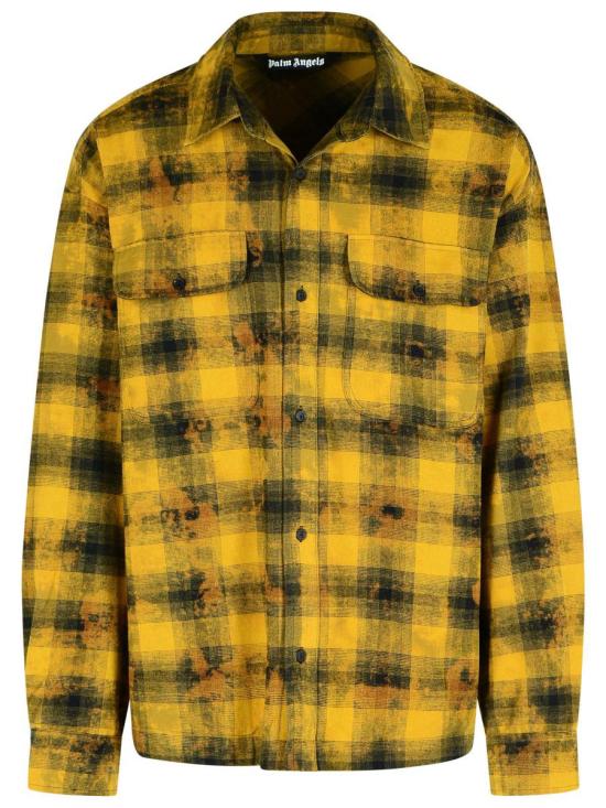 25FW 팜앤젤스 긴팔 셔츠 PMGE043F25FAB0025810 GREEN