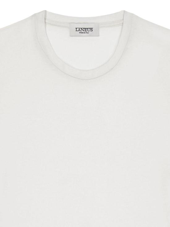 25SS 라니우스 반팔 티셔츠 S5LAMATH049001 White - LANEUS