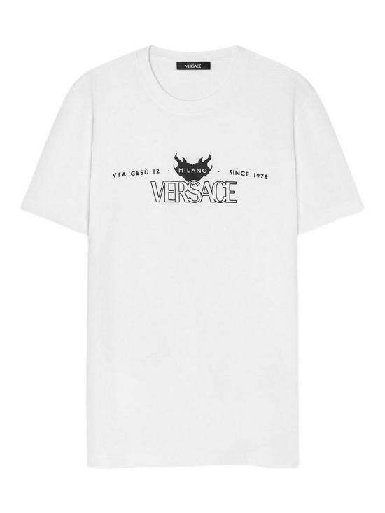  베르사체 반팔 티셔츠 10139441A143772W580 White