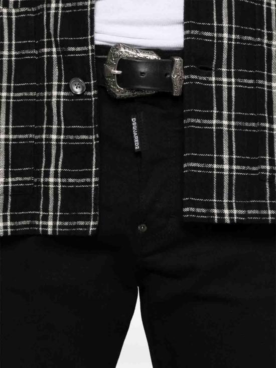  디스퀘어드2 스트레이트 팬츠 S74LB1744S39781900 Black - DSQUARED2