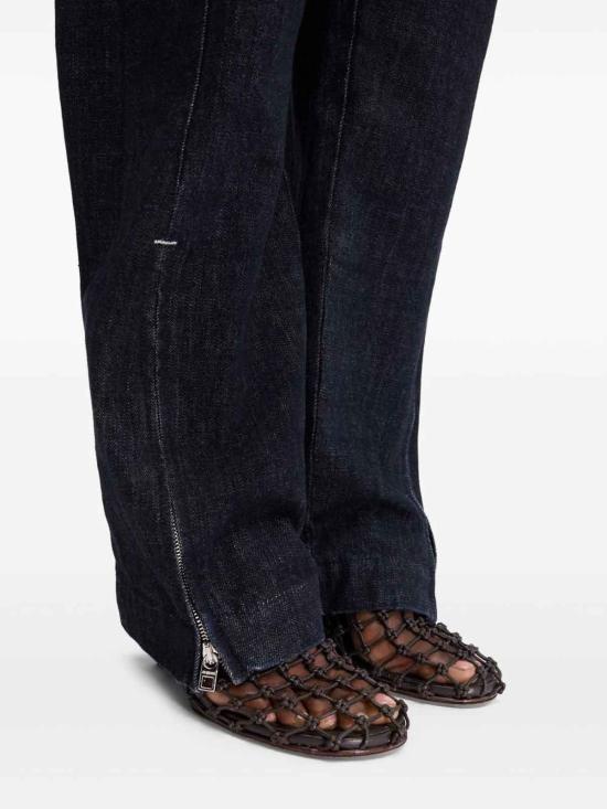 25FW 자크뮈스 스트레이트 팬츠 251DE0621782390 Blue - JACQUEMUS