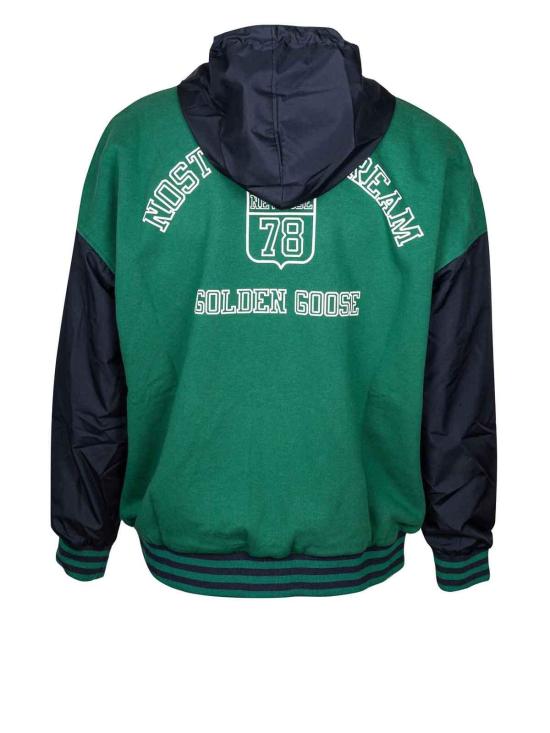 25SS 골든구스 후드 티셔츠 GUP02181P00186635912 Green - GOLDEN GOOSE