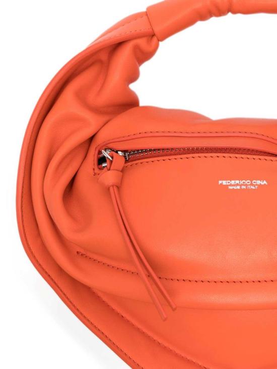 페데리코 시나 토트백 FCS25MDTB0101ORANGE Orange - FEDERICO CINA