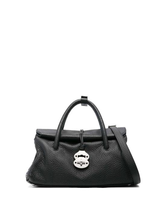 25FW 자넬라토 토트백 0687501120000SMALLZ0001 Black