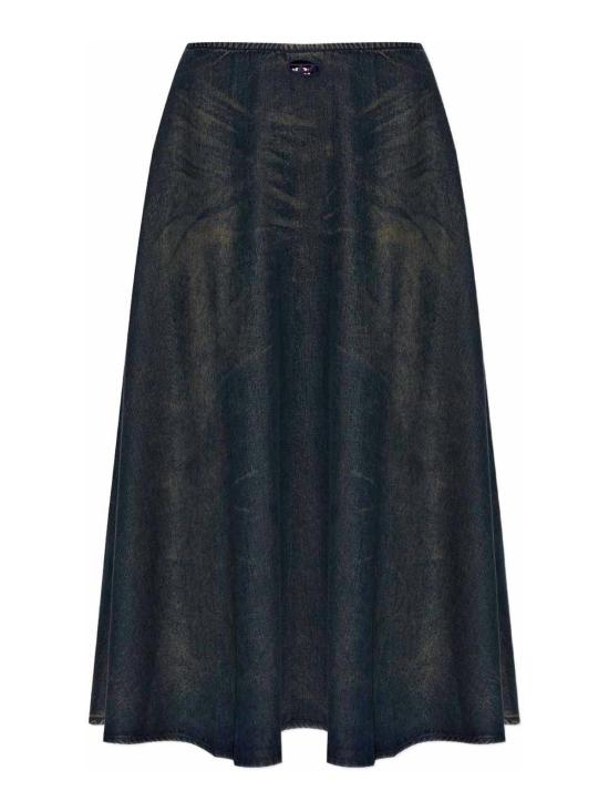  디젤 롱 스커트 A18349068TE01 Blue