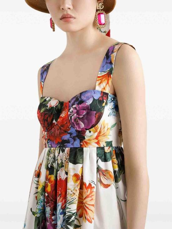 26FW 돌체앤가바나 미디 스커트 F6TZXTHS5TRHA5PC White - DOLCE & GABBANA