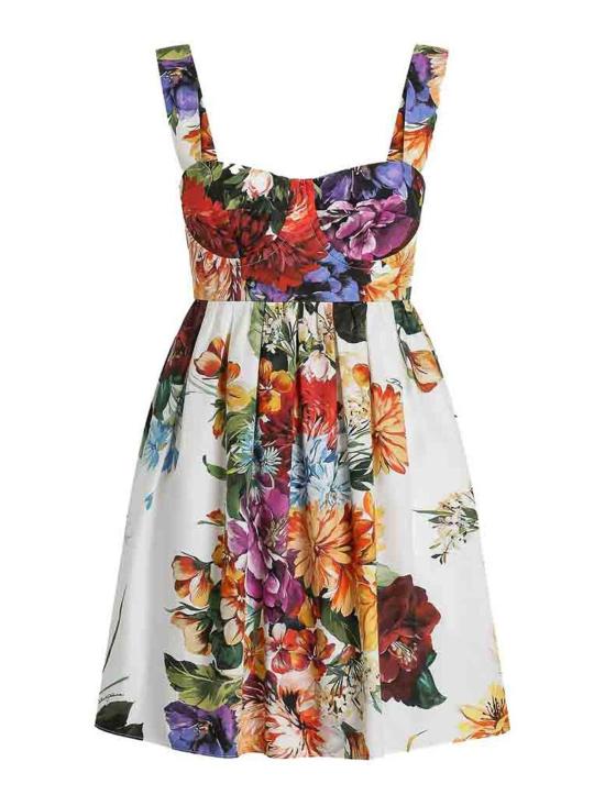 26FW 돌체앤가바나 미디 스커트 F6TZXTHS5TRHA5PC White