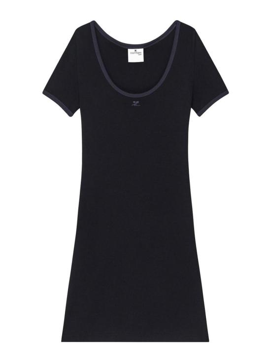 쿠레쥬 숏 원피스 225JRO600JS0203B175 Black