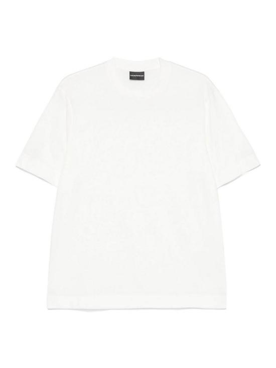 26SS 엠포리오 아르마니 반팔 티셔츠 EM000943AF10762F0084 White