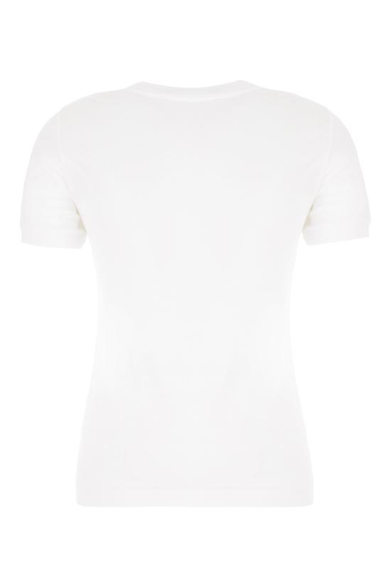 25FW 돌체앤가바나 반팔 티셔츠 F8N08ZGDC9C W0800 OPTICAL WHITE - DOLCE & GABBANA