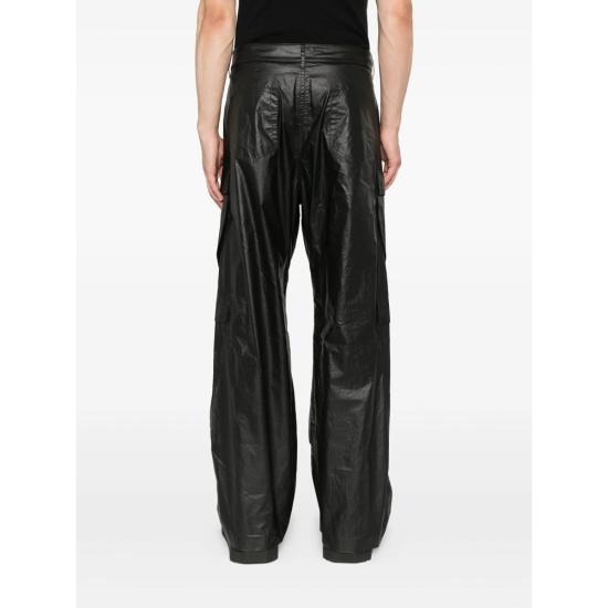 25FW 릭 오웬스 스트레이트 팬츠 RU02E1340 PCT 09 BLACK - RICK OWENS