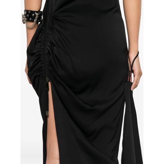 25FW 비비안웨스트우드 롱 원피스 1101039T W012Y N401 BLACK - VIVIENNE WESTWOOD