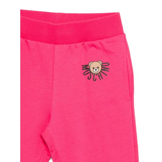 25FW [키즈] 모스키노 트레이닝 웨어 HMK03X LCA40 50541 PINK - MOSCHINO