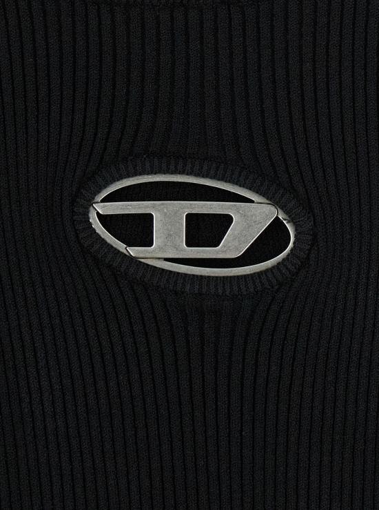 25FW 디젤 반팔 티셔츠 A196740DLAX9XX Black - DIESEL