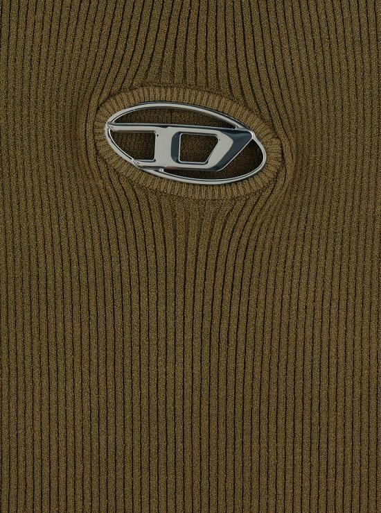 25FW 디젤 M-VERA 엠 베라 오프숄더 숏 원피스  A141880DLAX5FP Brown - DIESEL