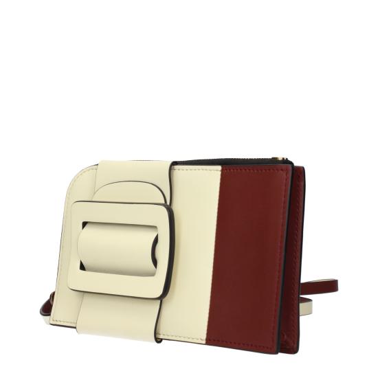 24FW 보위 하이테크 BUCKLECROSSBODYPHONECASETWOTONEBLEACHEDLEMONNEWCOGNAC - BOYY