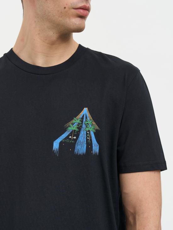 26SS LAILAPS 반팔 티셔츠 LTROPICALOASISBLACK Black - OTHER BRANDS