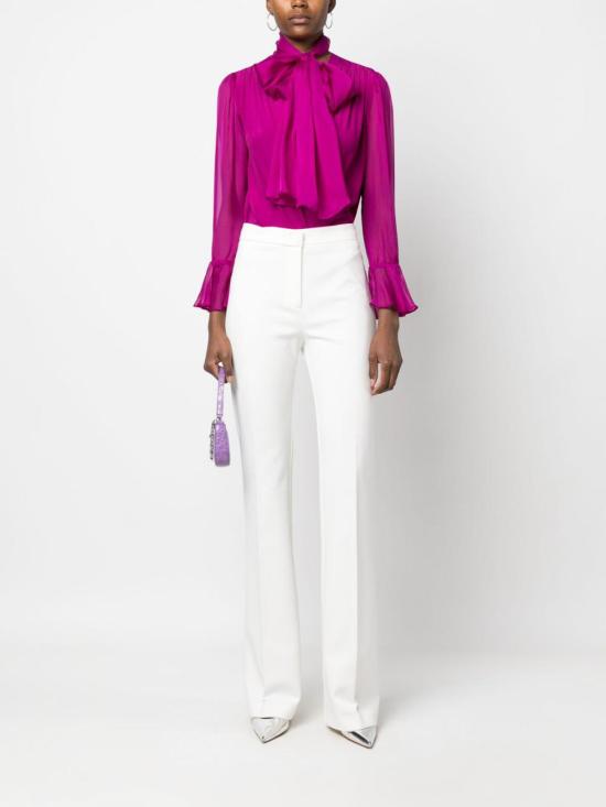 25FW 핑코 스트레이트 팬츠 100054A15MZ05 White - PINKO