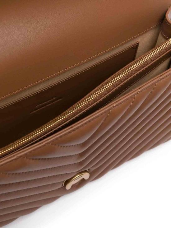 26SS 핑코 크로스백 100941A0GKL17Q Brown - PINKO