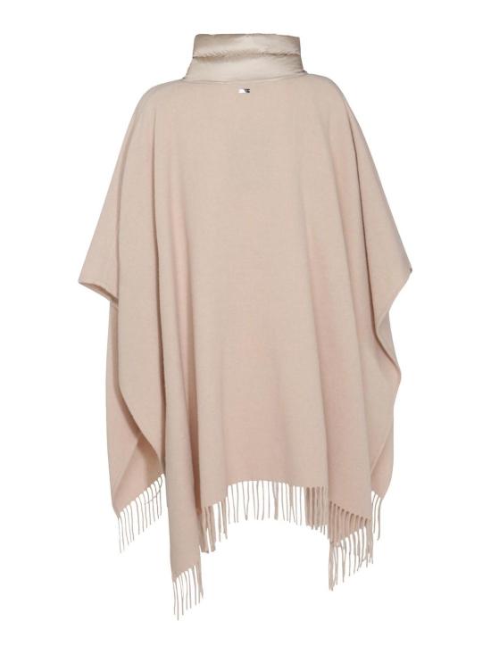 26FW 에르노 퀼티드 포켓 판초 GC00066DR333951982 Beige - HERNO