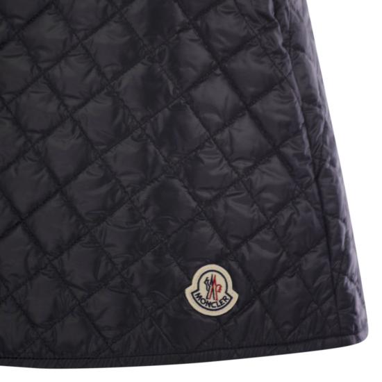 25FW 몽클레어 나일론 패딩 미니 스커트  K20932D00014 NIGHT BLUE - MONCLER